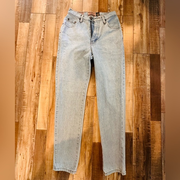 Express Denim - 90’s Vintage Express High Rise Slim fit Women's Light Wash Jeans